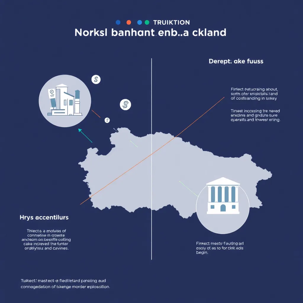 Fintech ve geleneksel bankacılık arasındaki ilişkiyi gösteren analitik grafik