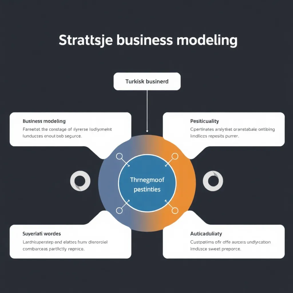 Stratejik iş modelleme sürecimizin görsel temsili